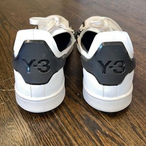 Adidas Yohji Yamamoto Y3 Zipped Trainers White & Black